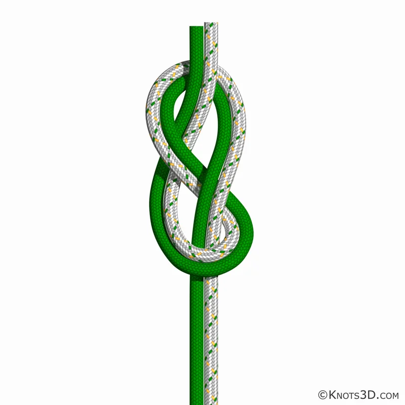 Animation: Doppelter Achterknoten