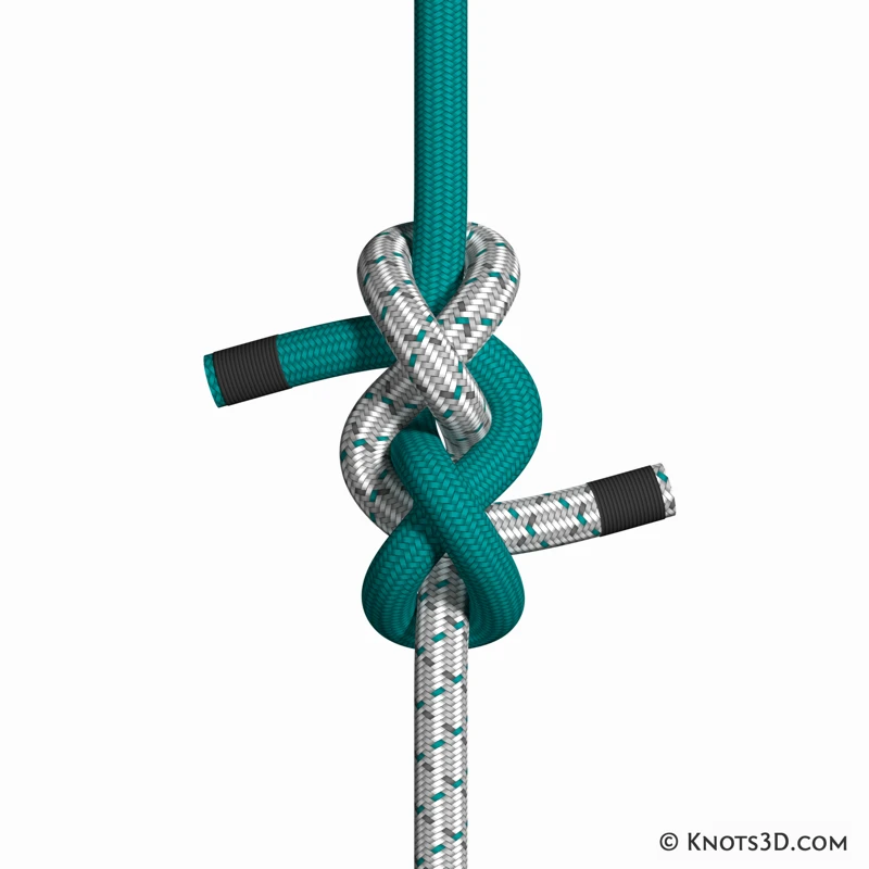 Animation: Symmetric Hawser Bend (Under)