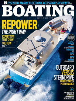 Boating Magazine Cover