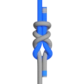 Nodo Simple Simon doppio (sotto)