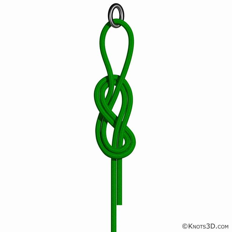 アニメーション: もどる八の字結び