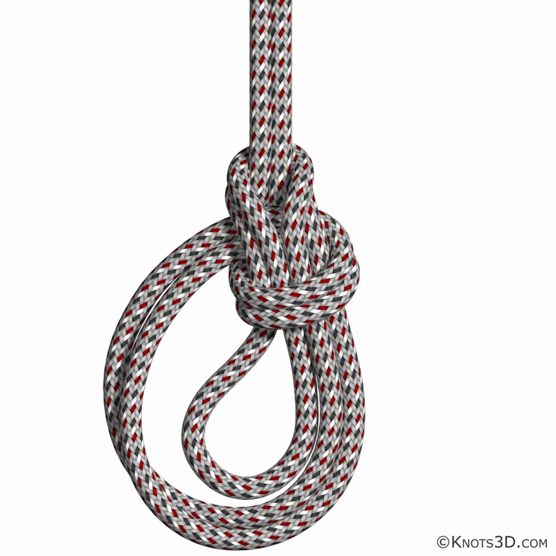 Animacja: Węzeł ratowniczy potrójny