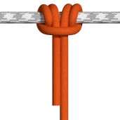 Prusik-knop (änden på repet)