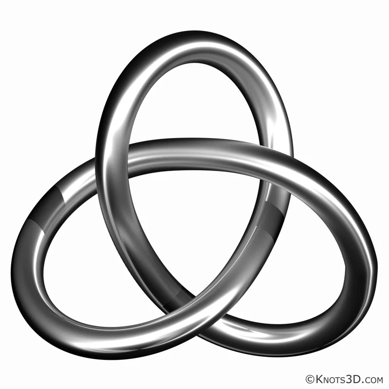 三叶结 | 绑法 | 3D 绳结