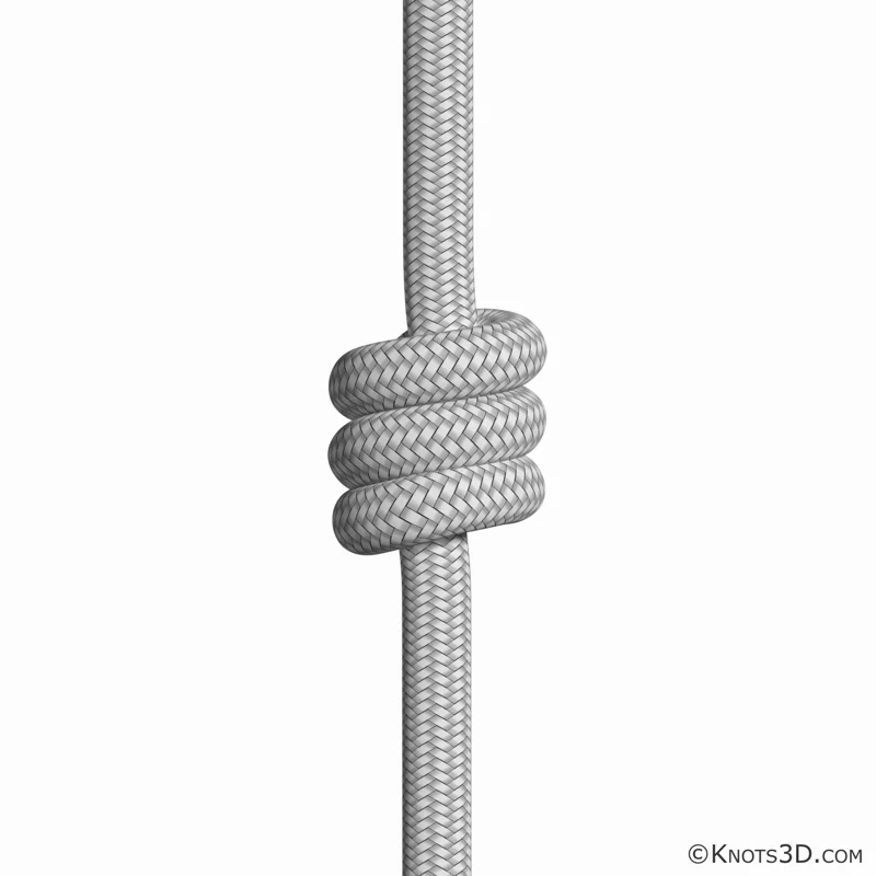 三重反手结 | 绑法 | 3D 绳结