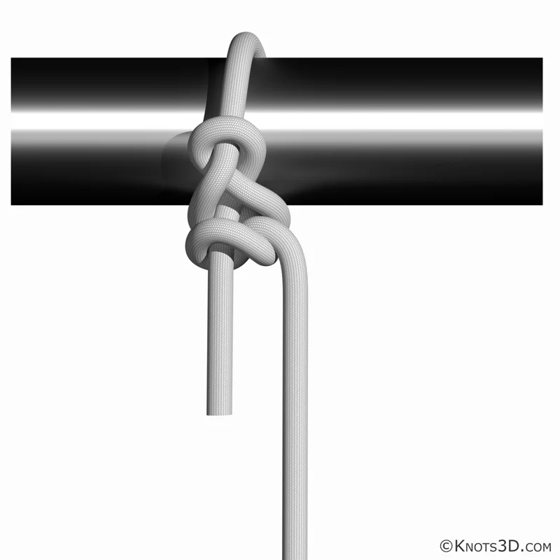 包裹結 | 結動畫 | 3D 繩結